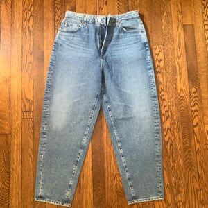 AG Jeans, Renn Extended High-Rise Barrel, 31R, GUC